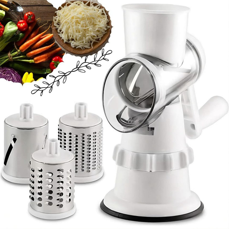 Firuze Grater Pro™ – 3-in-1 Multifunctional Vegetable Slicer & Shredder