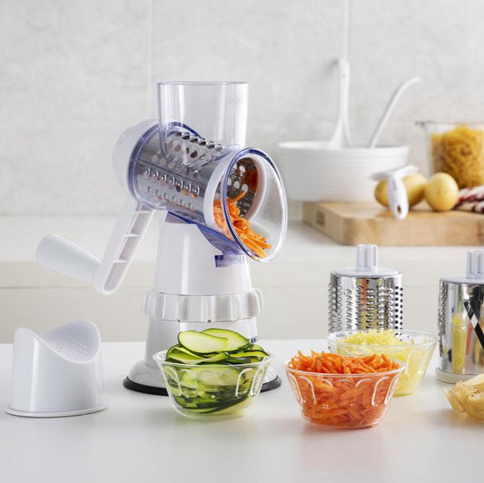 Firuze Grater Pro™ – 3-in-1 Multifunctional Vegetable Slicer & Shredder